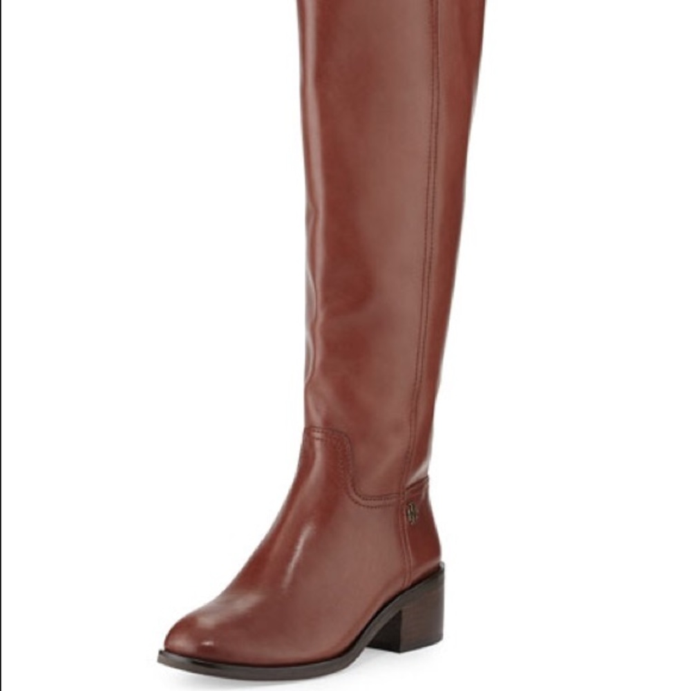 Fulton Knee-High Boot, Dark Sepia